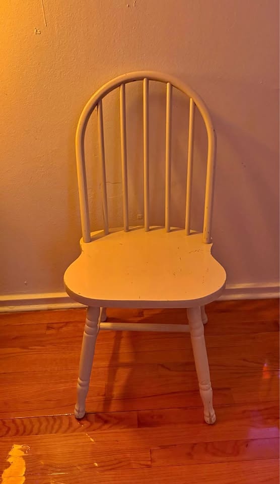 White Wooden Chair