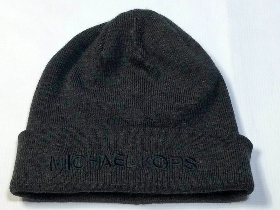 Michael Kors Beanie, Knit, Grey