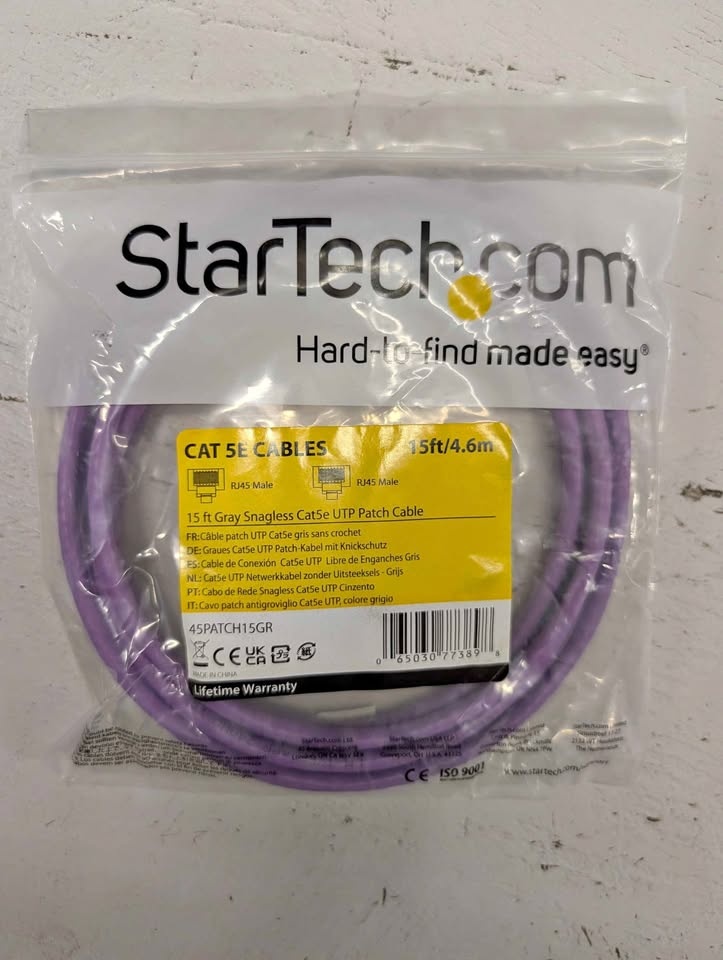 15ft Cat 5 Ethernet Cable