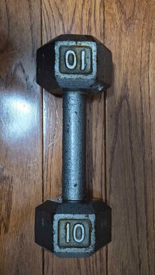 10lb Steel Dumbbell - photo 2