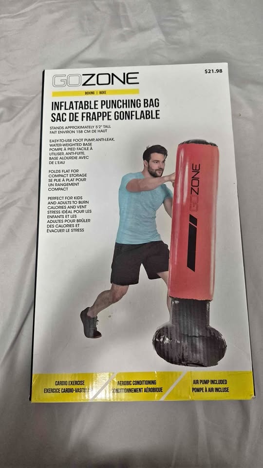 Gozone Inflatable Punching Bag - SEALED