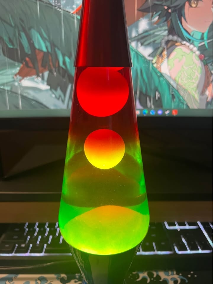 12oz multicolour rainbow Lava Lamp - photo 4