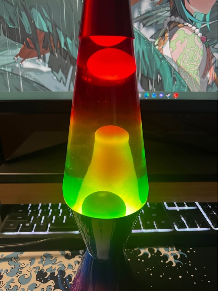 12oz multicolour rainbow Lava Lamp - photo 5