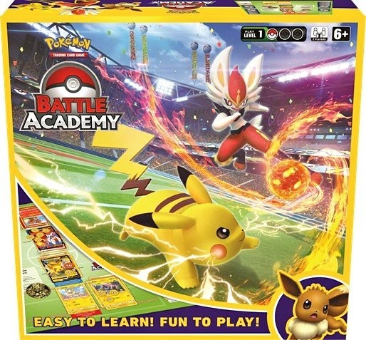 Pokemon TCG Battle Academy (Cinderace V, Pikachu V & Eevee V)