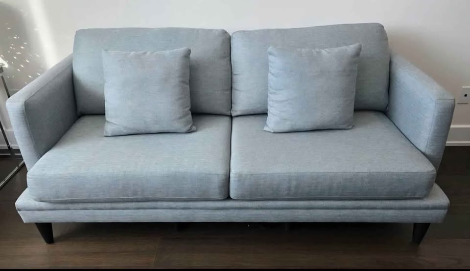 Modern Light Grey Sofa - photo 3