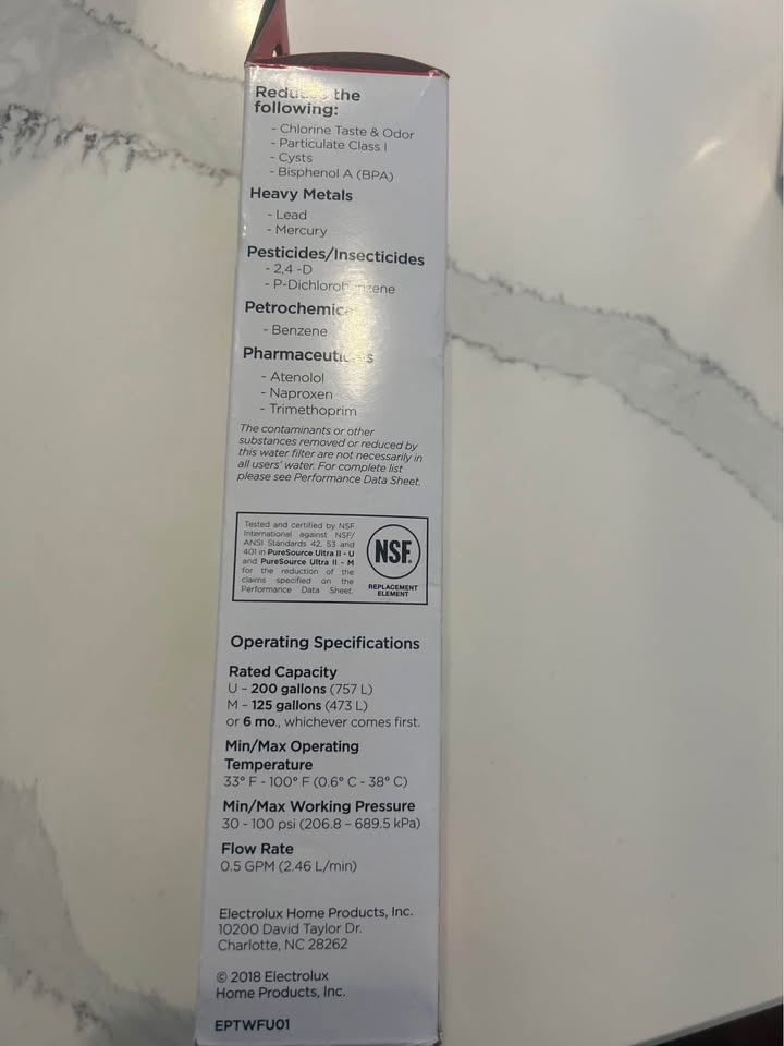Frigidaire Fridge Water Filter - photo 3