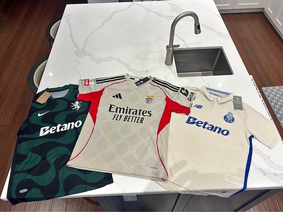 🇵🇹 BENFICA / PORTO / SPORTING 2025-2026 Jerseys