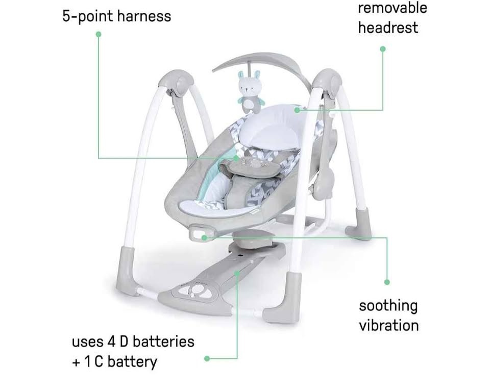 Ingenuity ConvertMe 2-in-1 Baby Swing & Infant Seat - photo 3