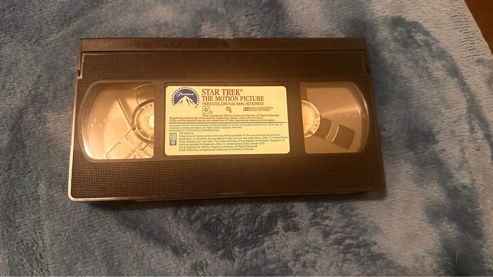 Star Trek The Motion Picture VHS - photo 3