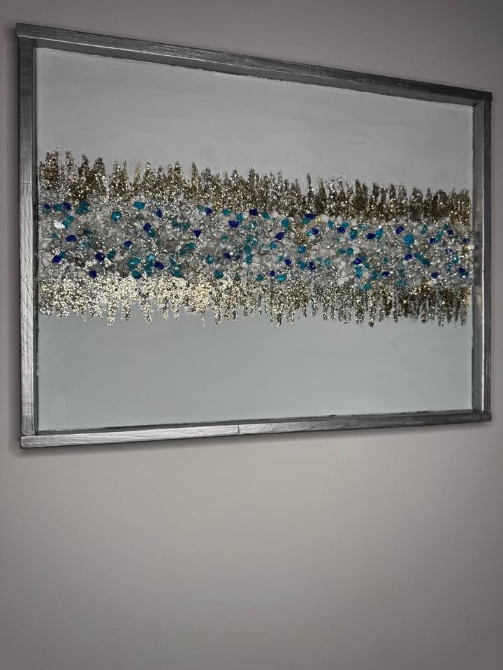 Crushed Glass And Gems Wall Art - photo 3