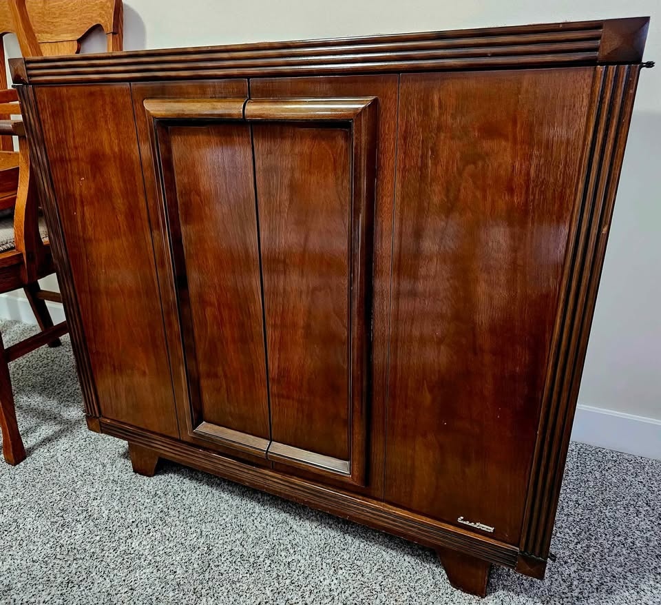 Electrol Vintage Console Radio Record Player - photo 3