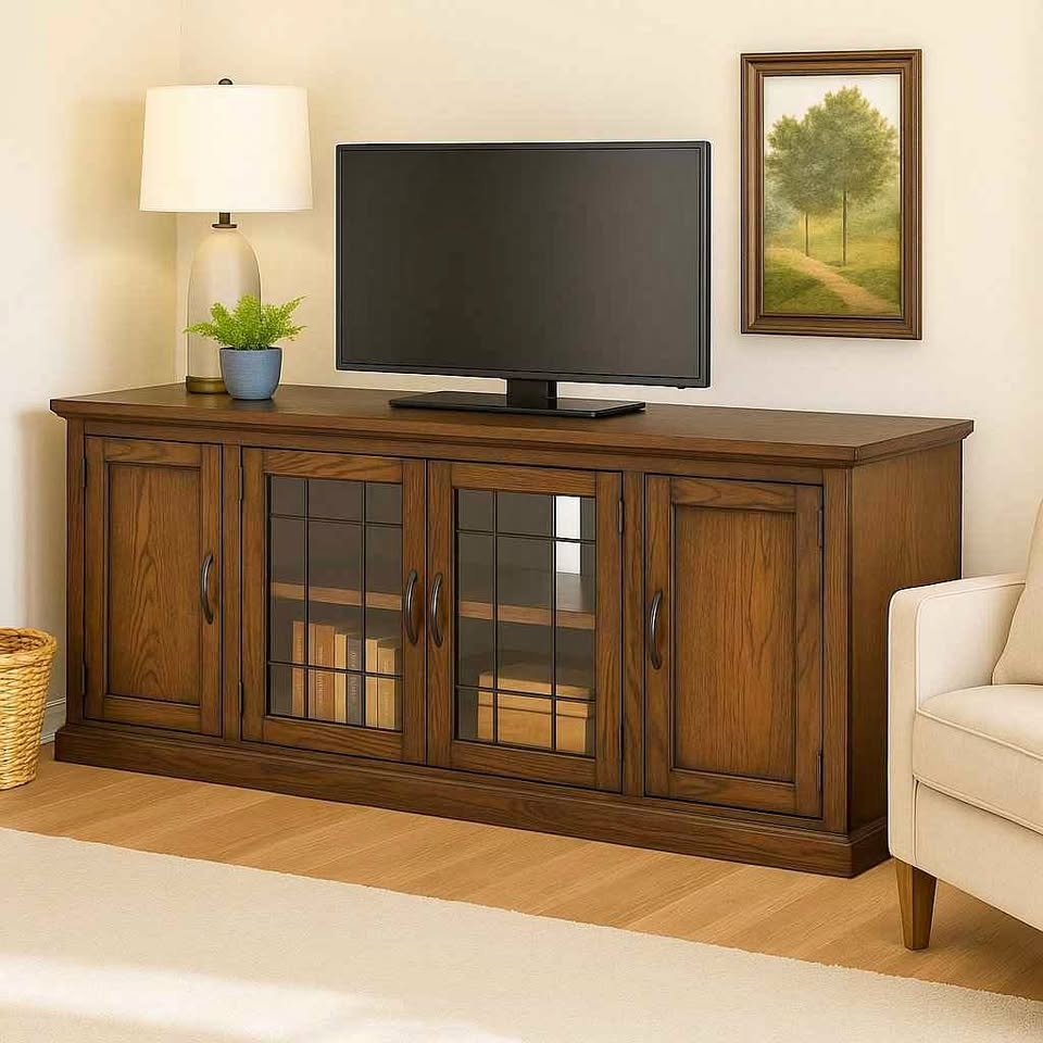 TV Stand for TVs 75" or Smaller by Charlton Home