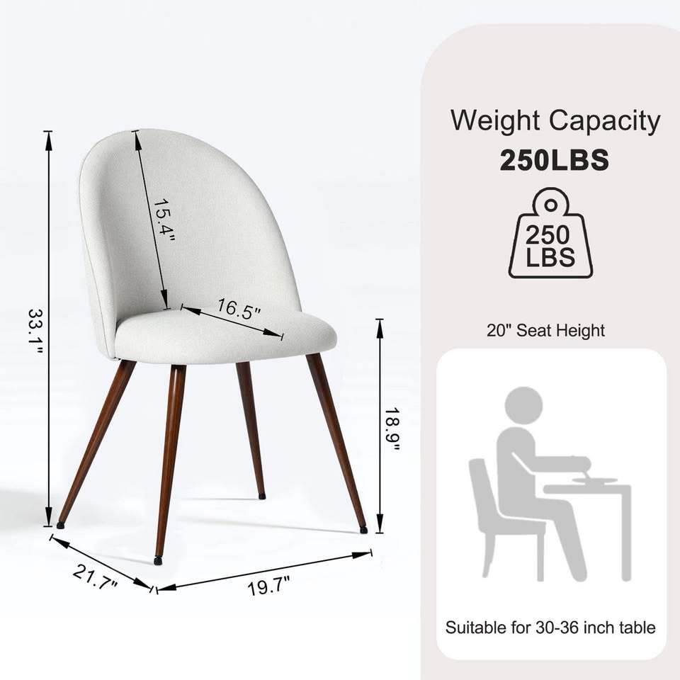 Homy Casa Dining Chairs - Set of 2 - photo 5