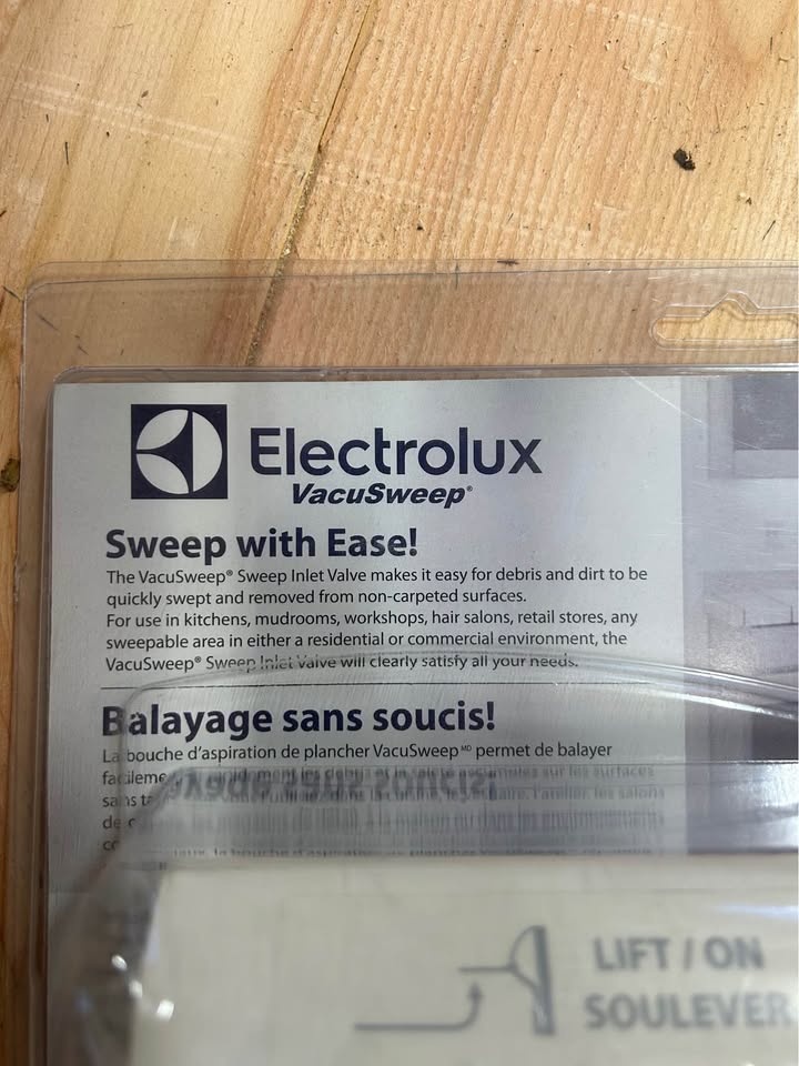 New Electrolux VacuSweep Sweep Inlet Valve for Central Vacuums - photo 2