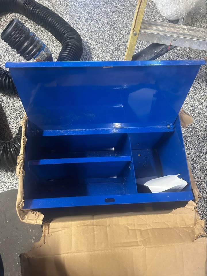 King Pin Lock Station blue metal box - photo 2
