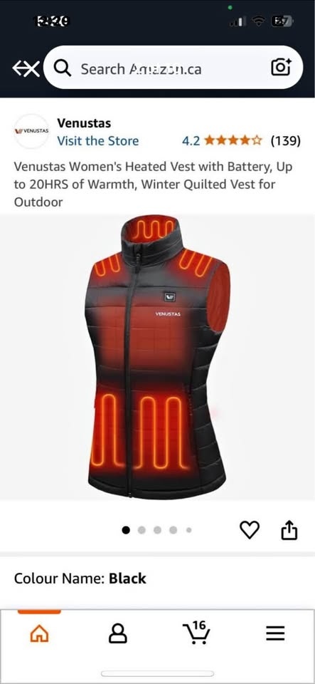 Venustas Women's Heated Vest