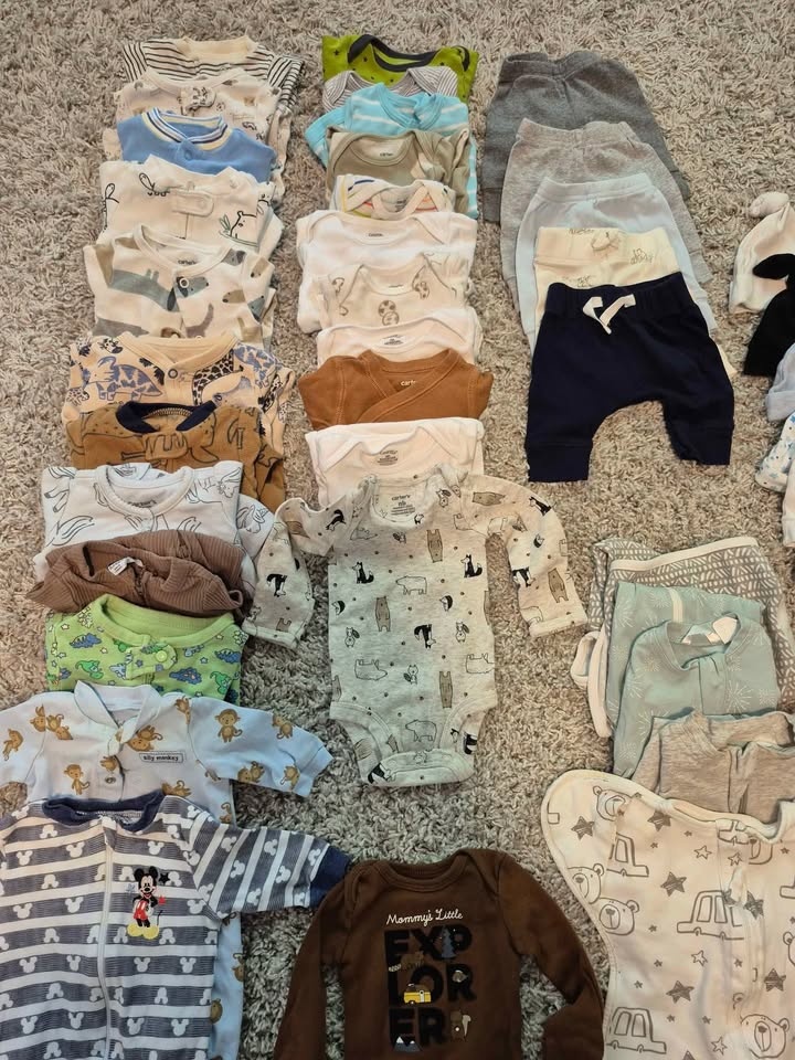 43 Piece Newborn Baby Boy Clothing Set - photo 2