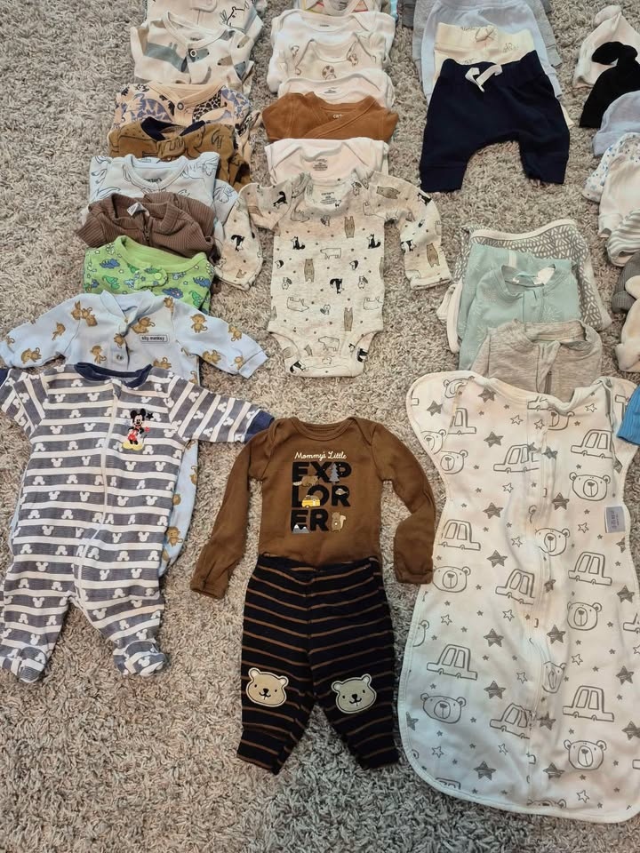 43 Piece Newborn Baby Boy Clothing Set - photo 3