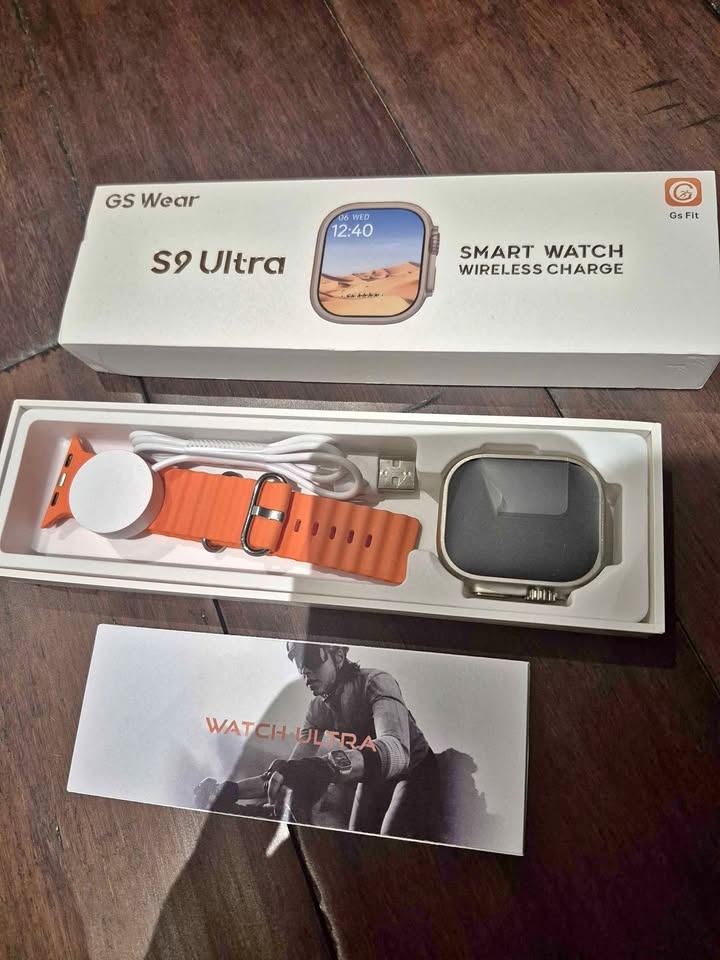 BNIB S9 Ultra GS Wear Smart Watch Wireless Charge