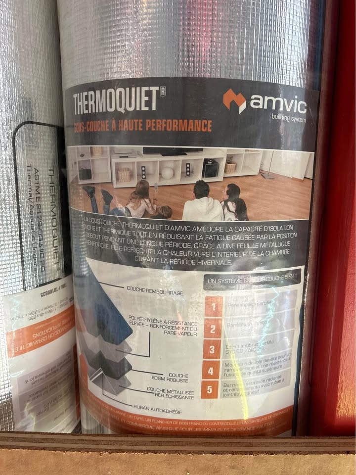 Amvic Thermoquiet Thermal Acoustic Underlayment - photo 2