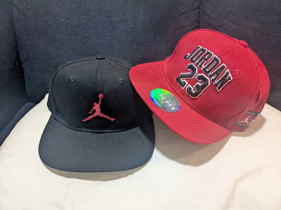 2 Youth/Kids Original Jordan Hats - 1 New and 1 Used