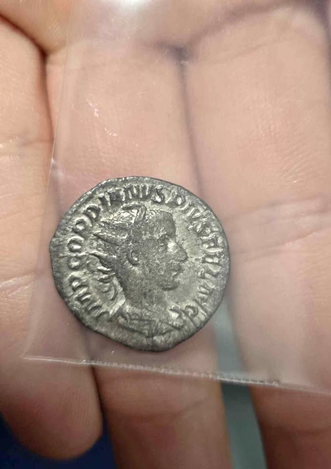 238-244 AD GORDIAN III ANCIENT ROMAN EMPIRE SILVER COIN