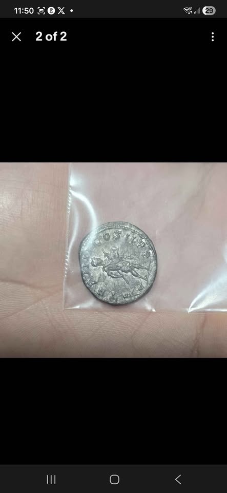 238-244 AD GORDIAN III ANCIENT ROMAN EMPIRE SILVER COIN - photo 2