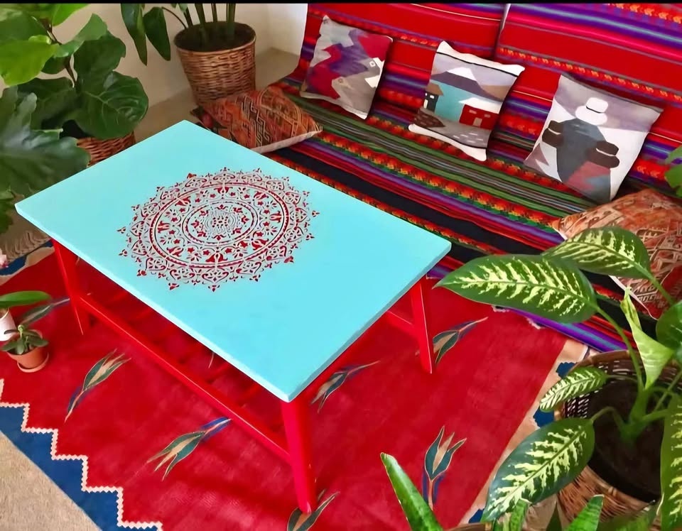 Boho Style Decorative Furniture Coffee Table