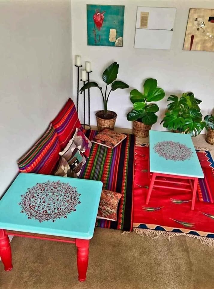 Boho Style Decorative Furniture Coffee Table - photo 2