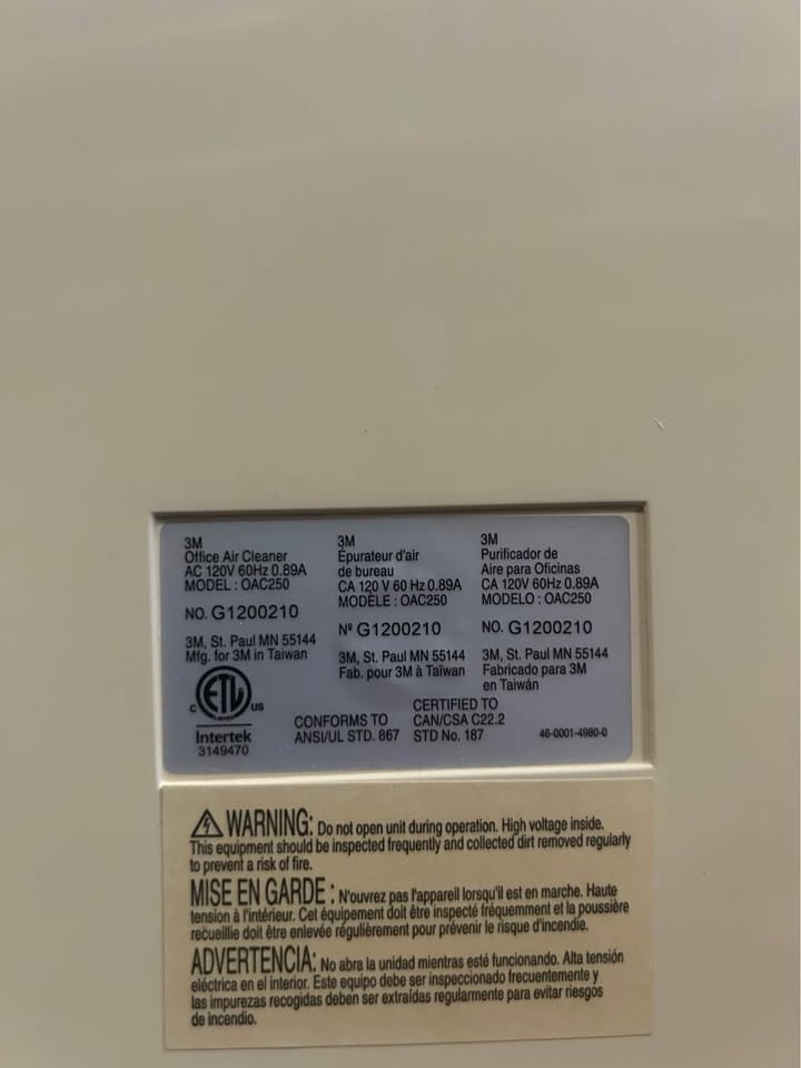 3M Office Air Cleaner - photo 3