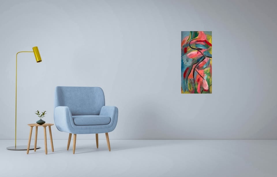 Original oil painting by Lorenzo Dolce titled Balarina Moves. 12 - photo 2