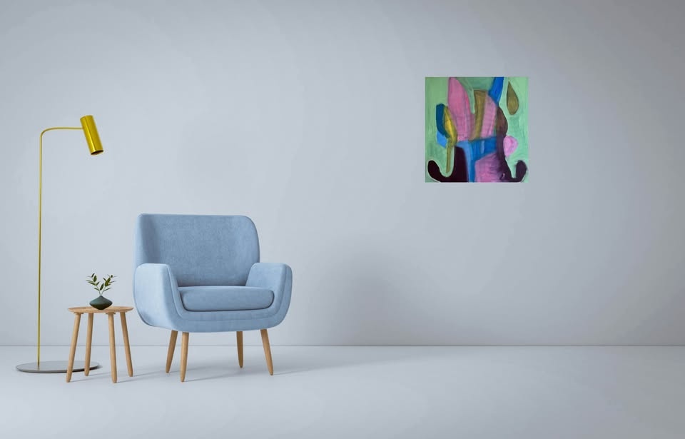 Original oil painting by Lorenzo Dolce titled Minty. 2026. Oil o - photo 2