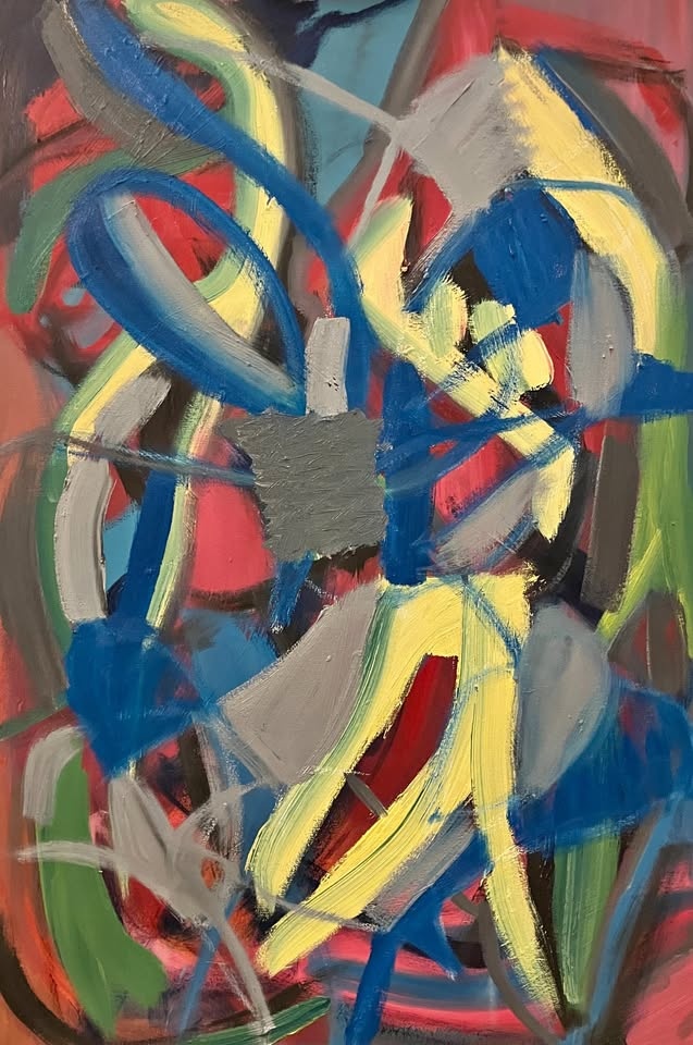 Original oil painting by Lorenzo Dolce titled Ballerina Dream