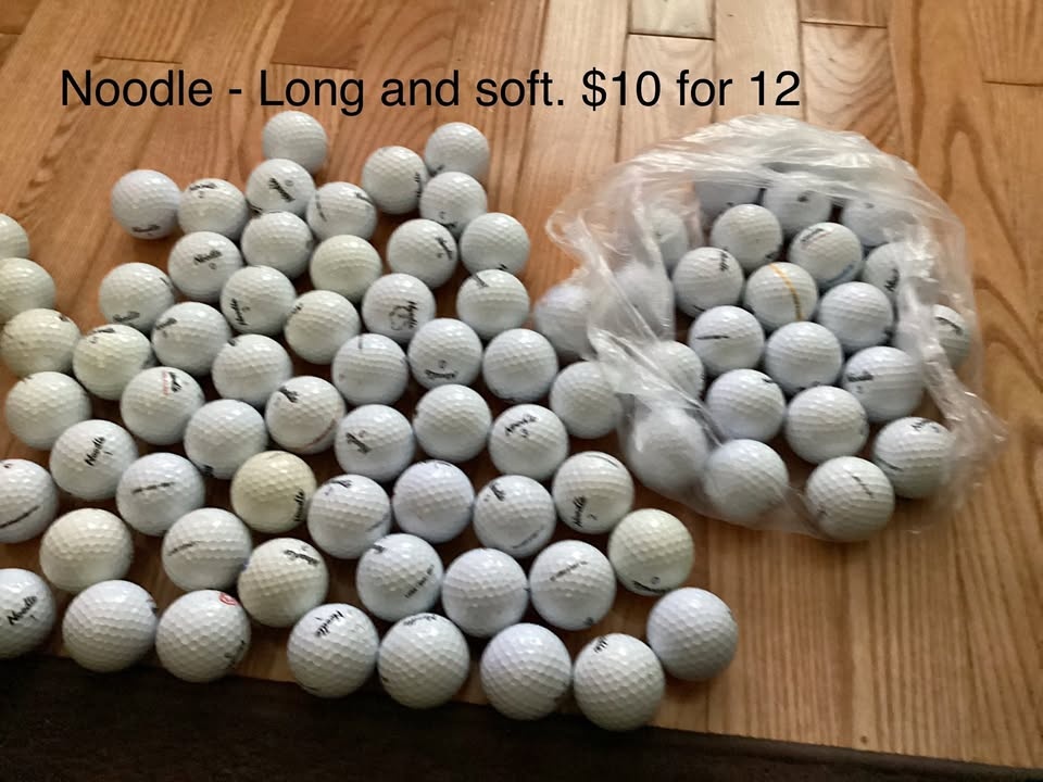 Noodle Golf Balls - Long & Short