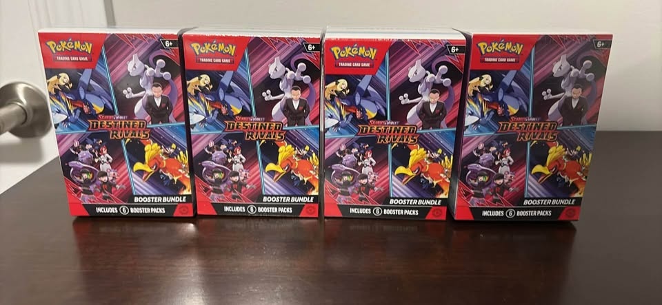 Pokemon Destined Rivals Booster Bundle - photo 2
