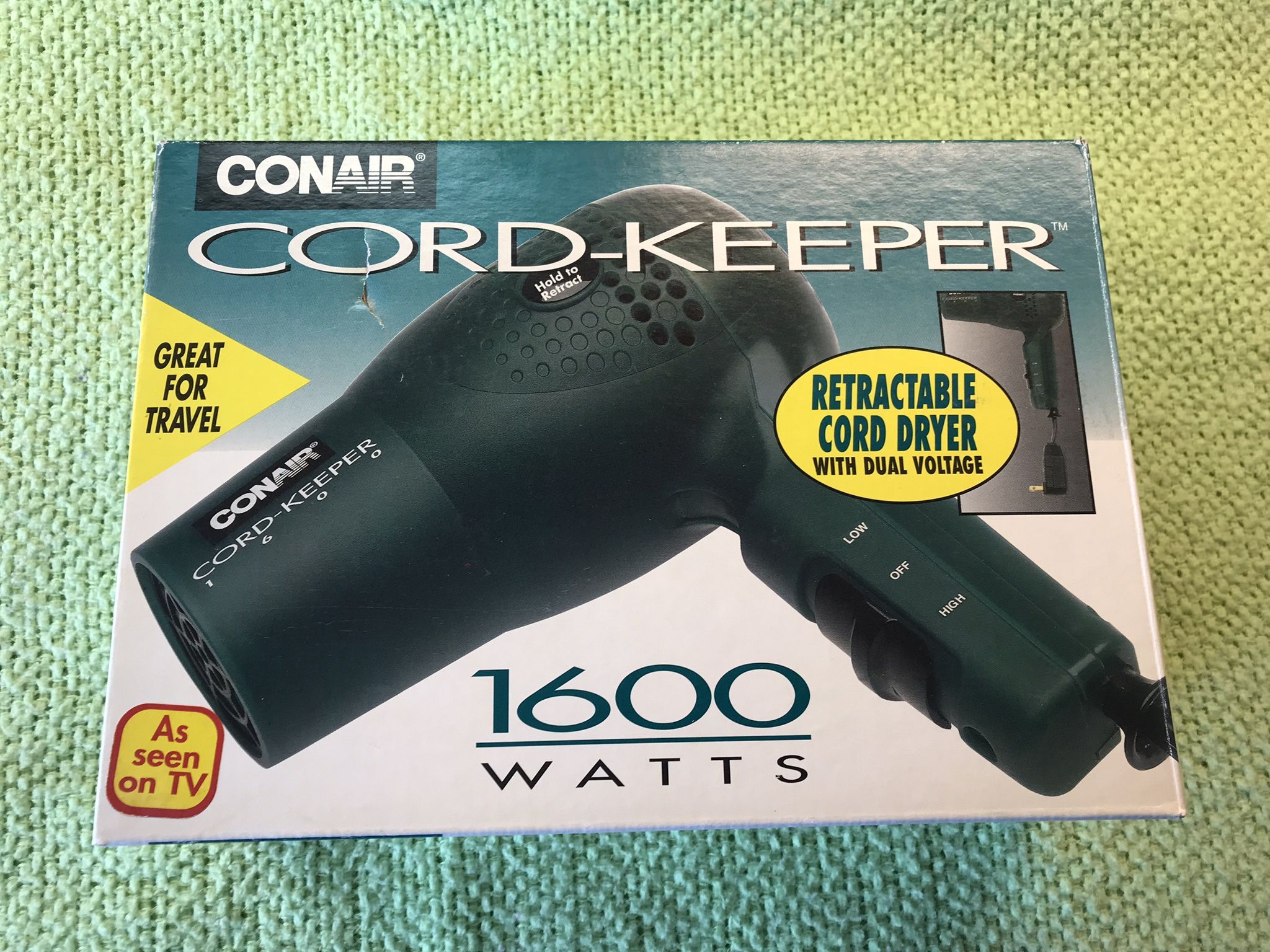 CONAIR CORD KEEPER 1600 WATTS HAIR DRYER - photo 2