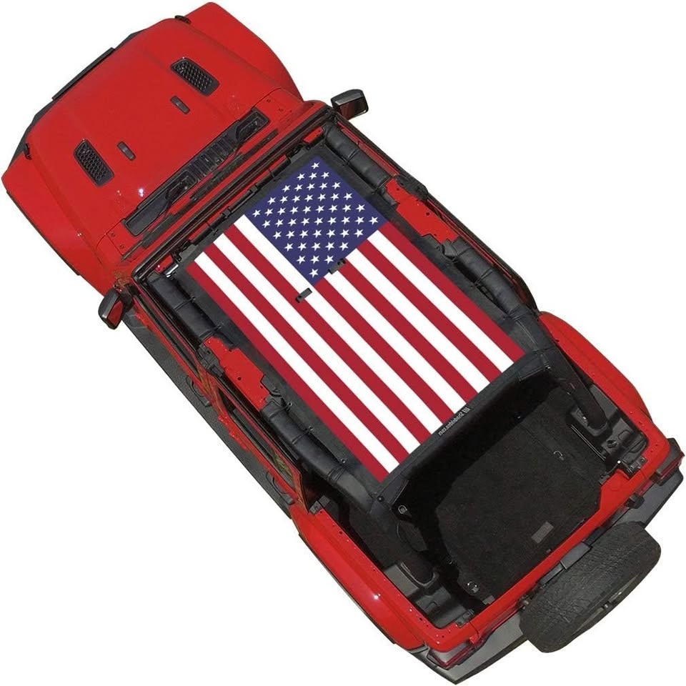 American Flag Shadeidea for Jeep Wrangler - photo 2