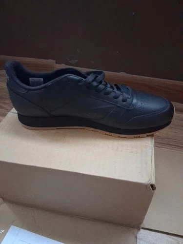 Mens Reebok Classic Leather Black Gum - photo 3