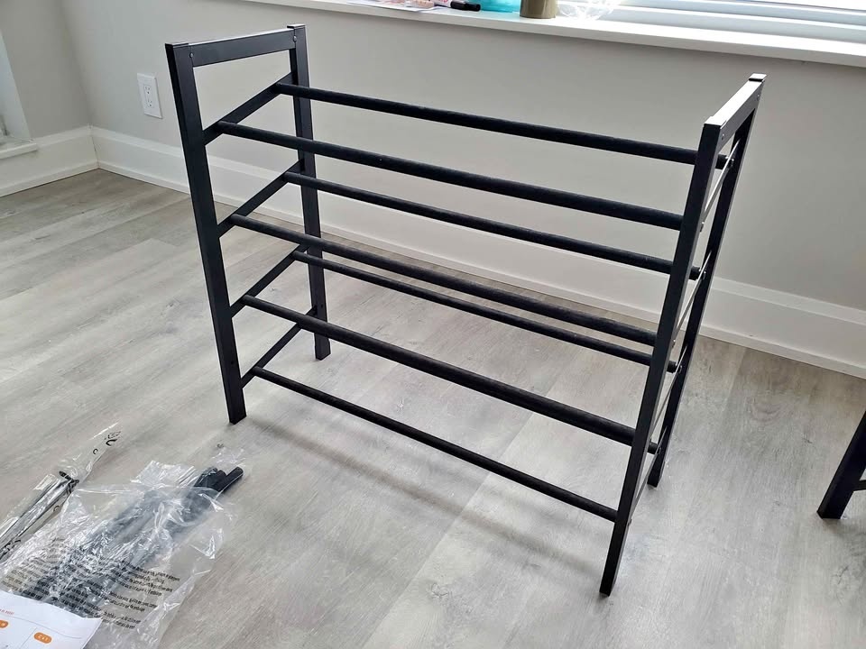 Neatfreak Set of 2 4-tier Stackable Shoe Racks