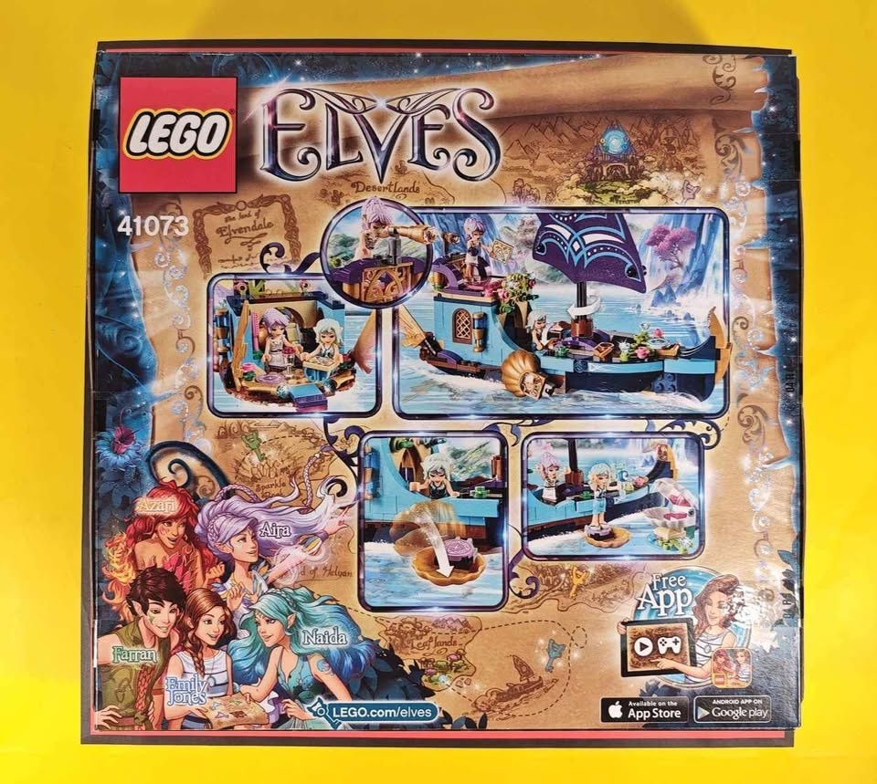 Lego Elves 41073 Naida's Ship w/ Naida & Aira Retired 2015 - photo 2
