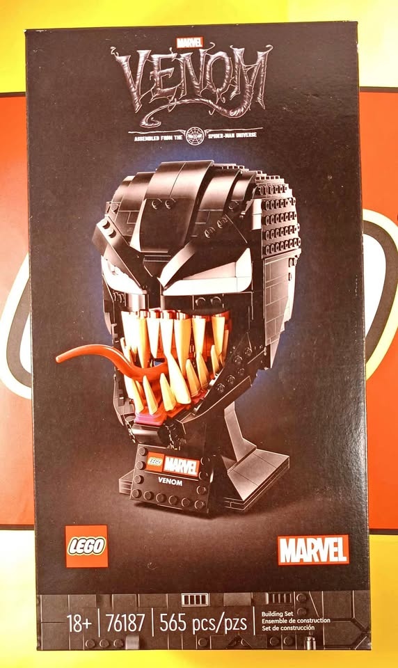 Lego Marvel 76187 Venom Bust Display Set Retired 2023