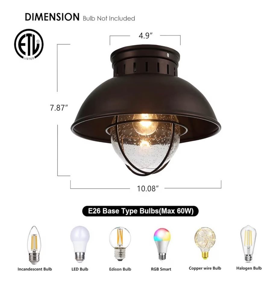 BRAND NEW IN BOX ALAISLYC Ceiling Light - photo 4