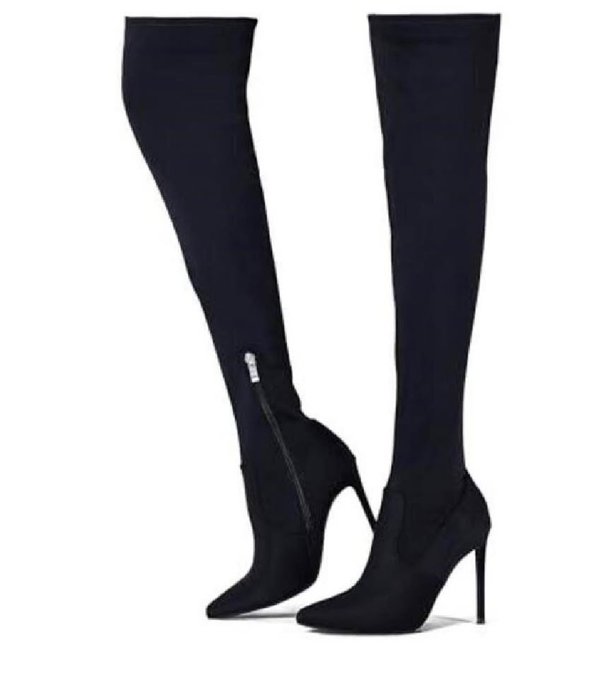 Elisabet Tang Thigh High Boots - Women's Size 7 - Brand New - photo 3