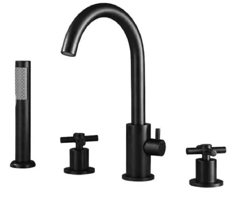 BRAND NEW TCUDCKI Bathtub Faucet with Hand Shower - photo 2