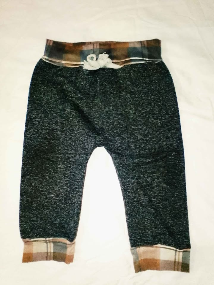 Kids Plaid Hoodie & Joggers Set 12M - photo 4