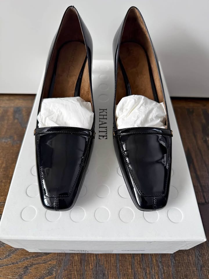 Authentic Khaite Patent Leather Pumps - Size 6.5