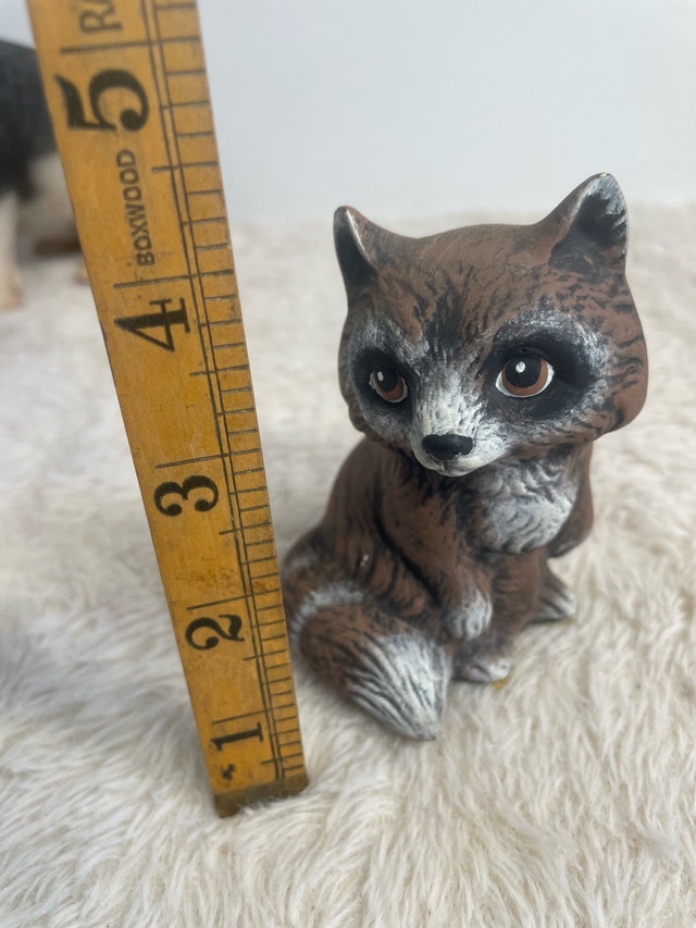 Vintage Polyresin Ceramic Animal Sculpture Collection - photo 3