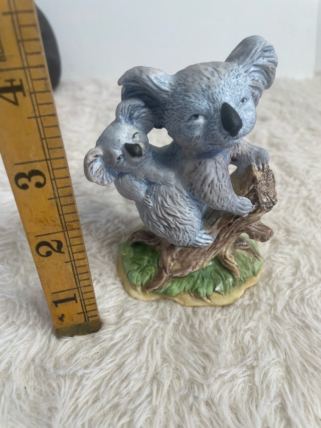 Vintage Polyresin Ceramic Animal Sculpture Collection - photo 4