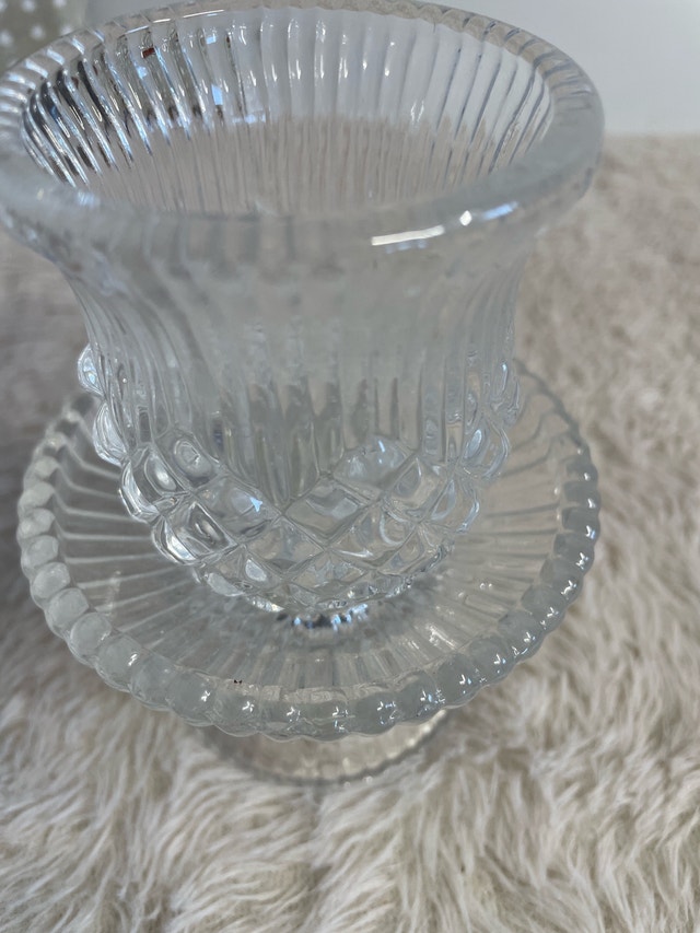 Vintage Partylite Williamsburg Crystal Candle Holder - photo 4