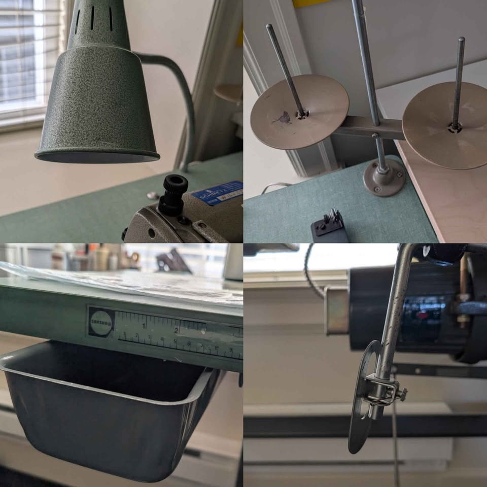 Industrial Sewing Machine Consew Model 230 + Accessories & Chair - photo 3